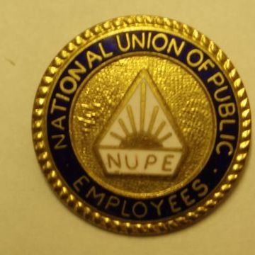 029915 Badge  NUPE £5.00